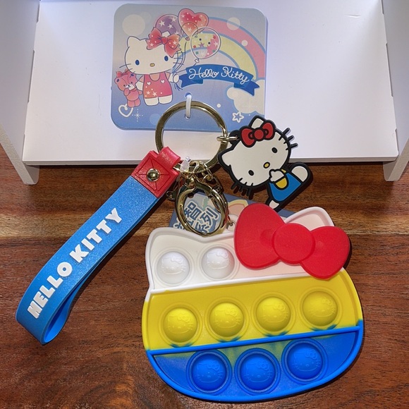 Accessories Hello Kitty Pop It Keychain Poshmark